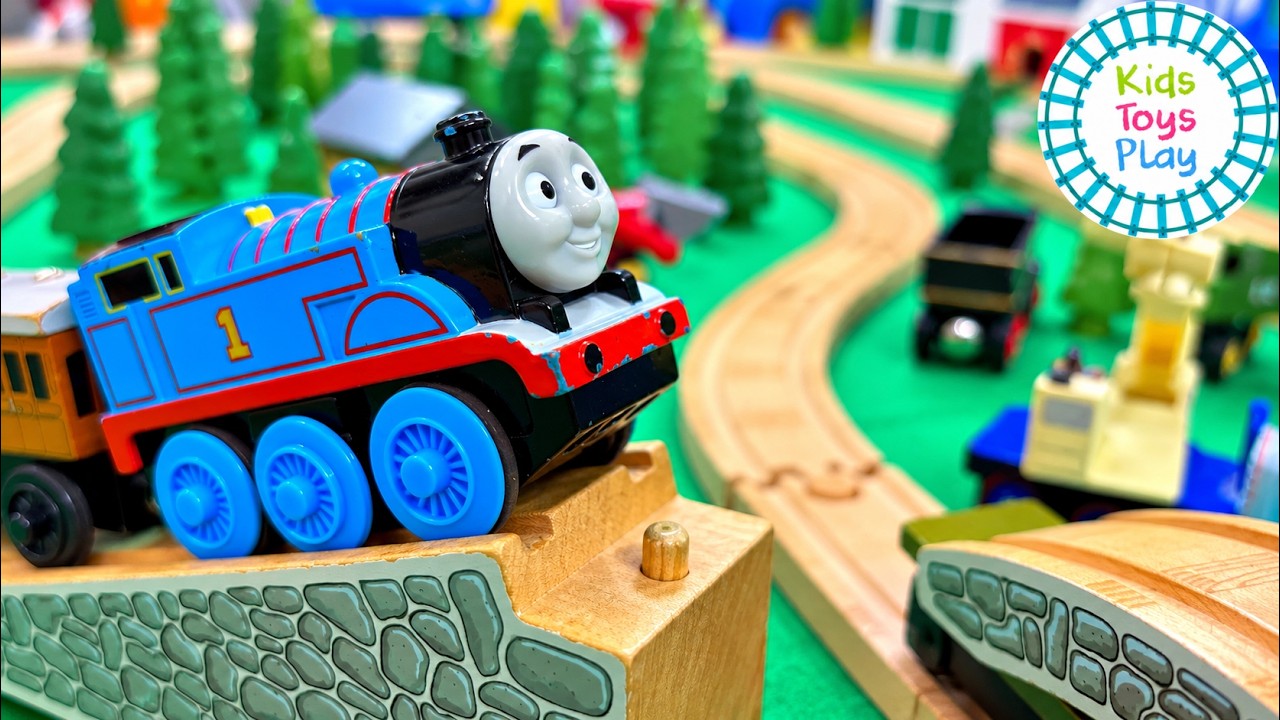 3 HUGE Wooden Railway Builds! Thomas & Friends Compilation