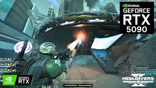 HELLDIVERS 2: GRAFMERE on RTX 5090 32GB (4K Maximum Graphics)