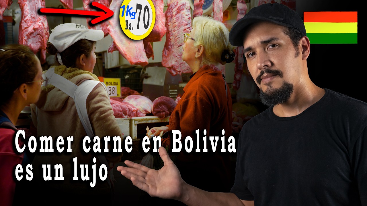 La crisis en Bolivia ha llegado a niveles históricos, no hay dólares y comer carnes es un lujo