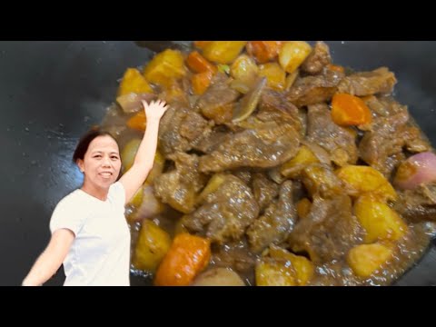 How to cook beef🥩stew(simple way)for dinner@pvhitv7788