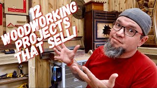 Woodworking Projects That Sell - Make Money Woodworking - Low Cost High Profit (Episode 5)