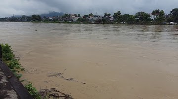 Sông Phó Đáy Sơn Dương ngày mưa lũ 25/8/2017