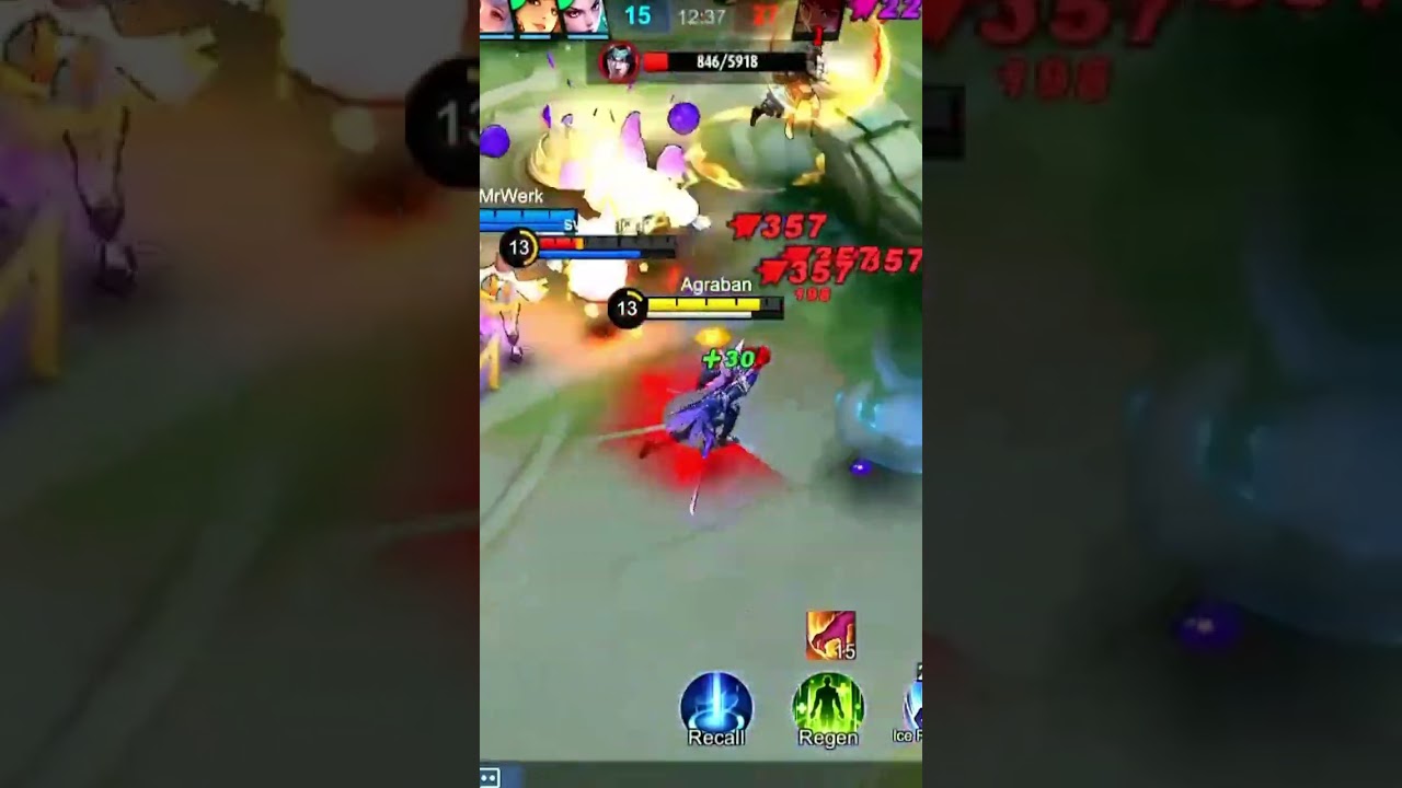 "Kematian datang cepat dengan pedangku!" Ling MobileLegends 🔥 