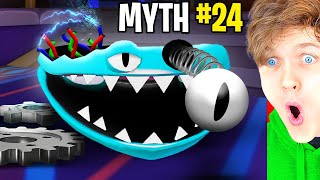 BUSTING THE BIGGEST RAINBOW FRIENDS 2 MYTHS (WE HACK OUT THE MAP)