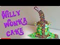 WONKA MOVIE CAKE  - How To Charlie &amp; The Chocolate Factory Cake