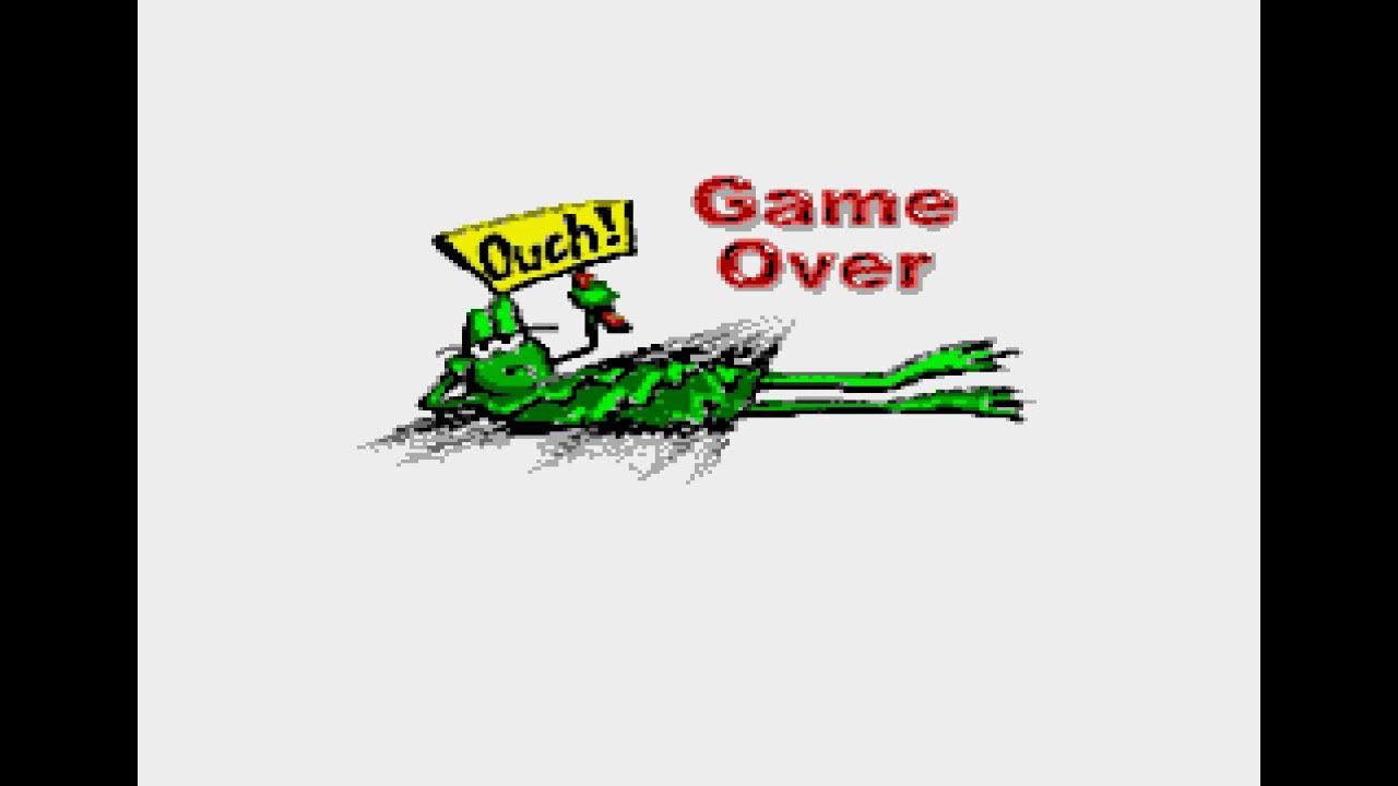 Game Over Frogger (Genesis) YouTube