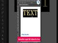 How to change text font in Photoshop | Test design part-1 #shorts #youtubeshorts