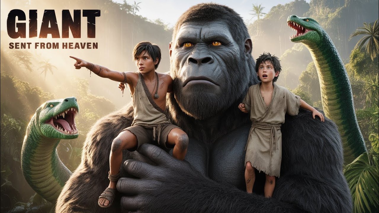 Jesus Sends King Kong to Save the Village from a Giant Snake ! 