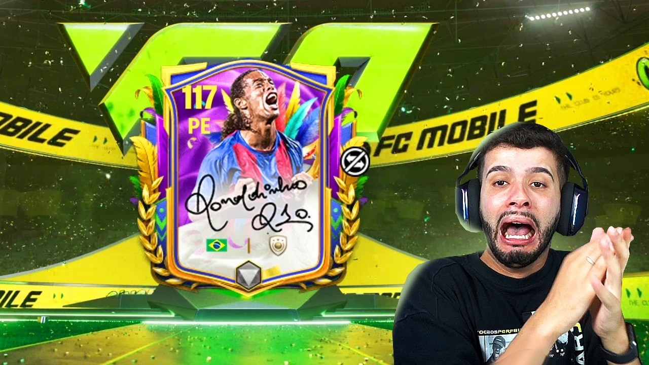 GASTEI 20.000 FC POINTS E PEGUEI O RONALDINHO 117 NO FC MOBILE! 😭🇧🇷
