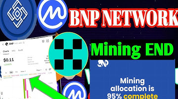 Bnp Mining 95% Complet | bnp network new update | bnp network mining end