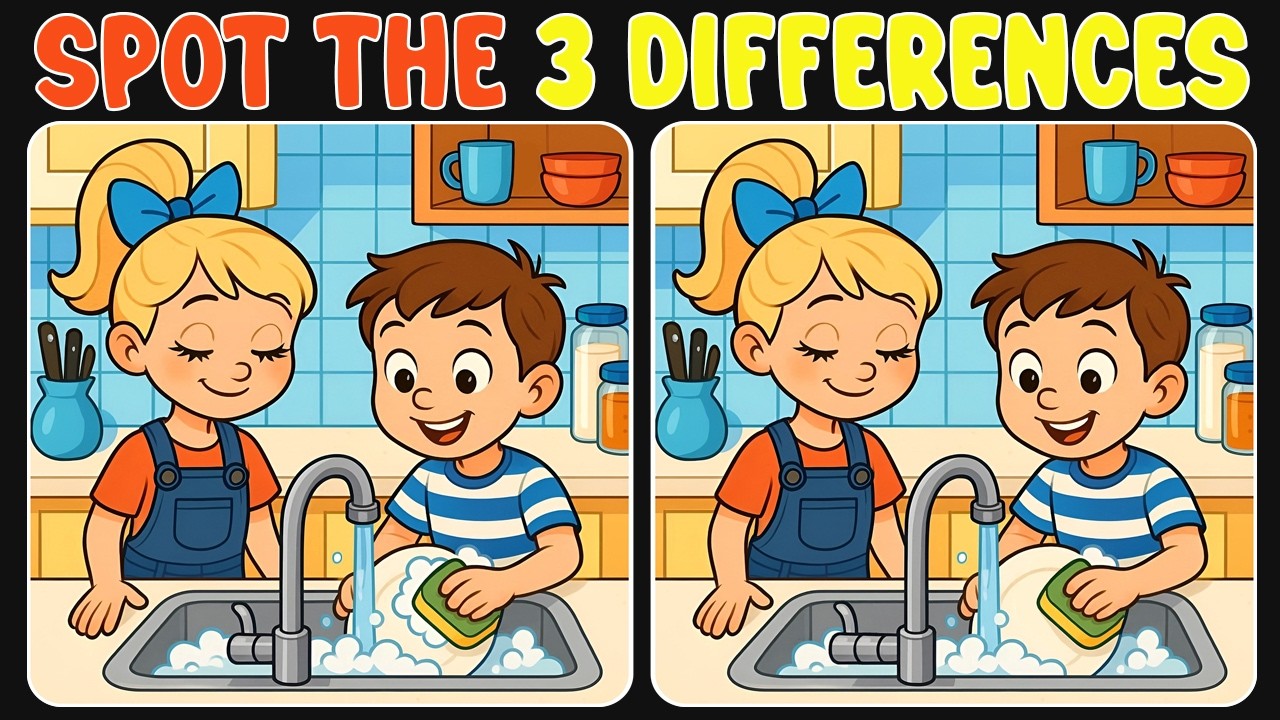 [Spot the Difference] Brain Training Puzzles 【Difficult Level】