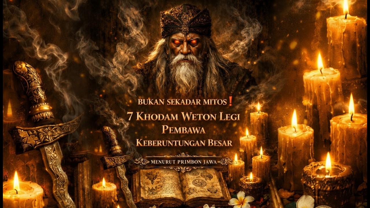 BUKAN SEKADAR MITOS❗ 7 KHODAM WETON LEGI PEMBAWA KEBERUNTUNGAN BESAR