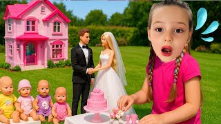 Barbie Videolarıada Barbi̇e İçi̇n Düğün Organi̇ze Edi̇yoreğitici Kız Oyunları Barbie Dolls Video