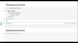 Find the Maximum and Minimum Element in an Array (Step-by-Step) | DSA for Beginners