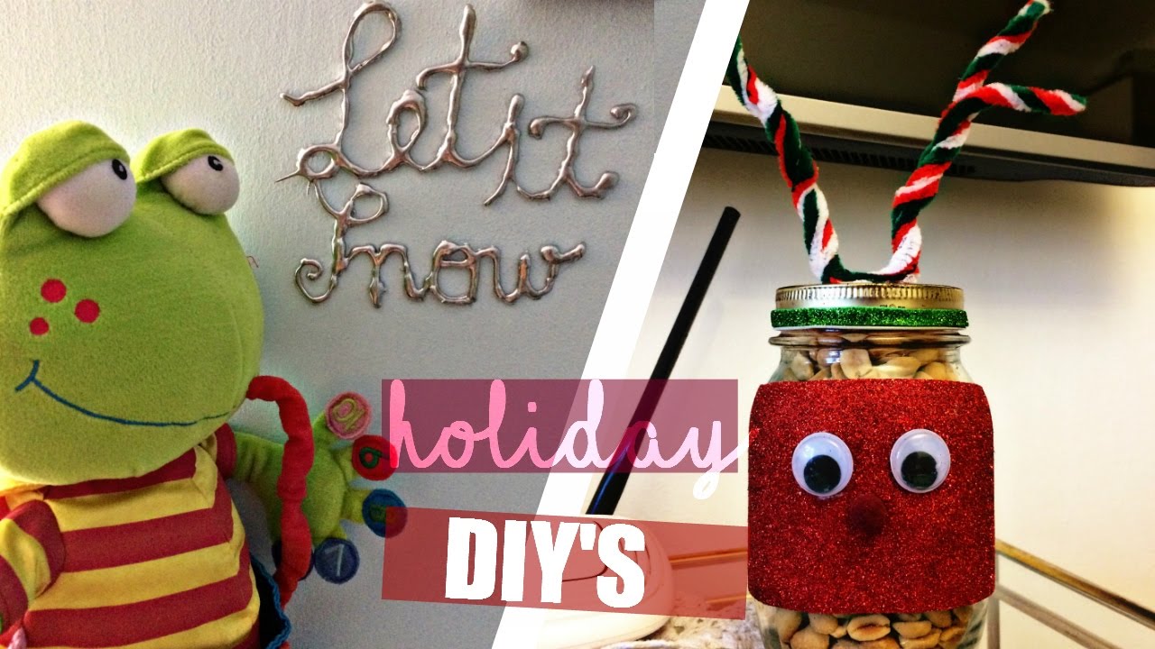 DIY Holiday Projects! Room Decor, Gift Ideas & more!