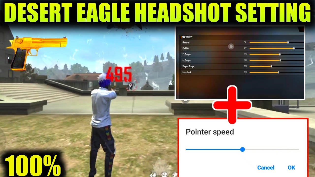Desert Eagle Headshot Trick 2022 🔥 // Secret One Tap Headshot With ...