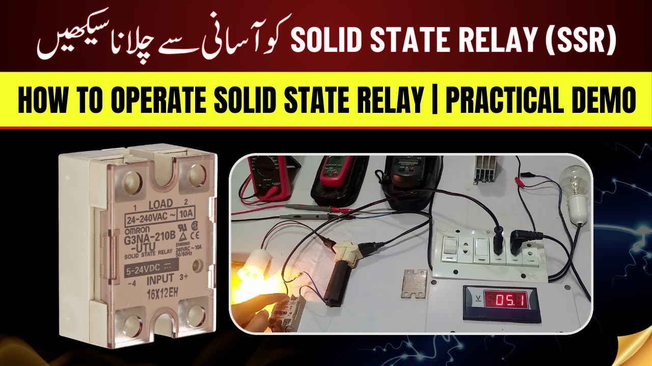 How to Operate a Solid State Relay (SSR) – Full Practical Demo | Facilitators Plus