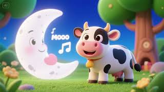 Moo Moo Cow’s Soft Moo Moon Song | Nursery Rhymes & Kids Songs screenshot 4