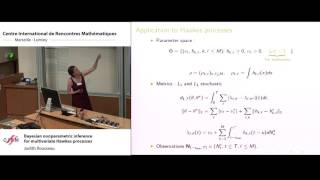 Judith Rousseau: Bayesian nonparametric inference for multivariate Hawkes processes