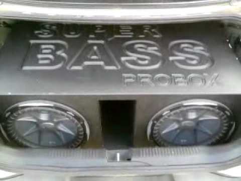 super bass probox dual 12