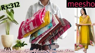 Meesho Latest New Party Wear Kurti Haul | Designer Kurta Sets | Start Rs 312 | Combo Sets 😍👗 #meesho