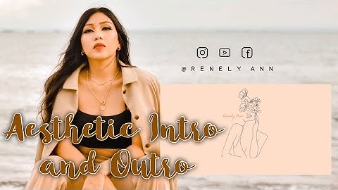 REI GERMAR INSPIRED INTRO TEMPLATE (My Intro & Outro Template for Vlog)