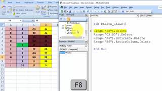 Details Excel VBA | How to DELETE Cells Guide