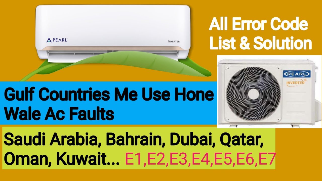 inverter ac outdoor not working | split ac error code list | how to fix error code in split ac