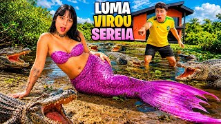 LUMA VIROU UMA SEREIA *no pântano dos jacarés