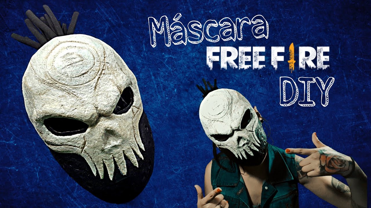 Diy Cómo Hacer La Máscara De Calavera De Free Fire Youtube