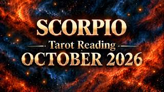 Information SCORPIO October 2026 A CHANGE FOR THE BETTER! Scorpio October 2026 Tarot Reading Guide