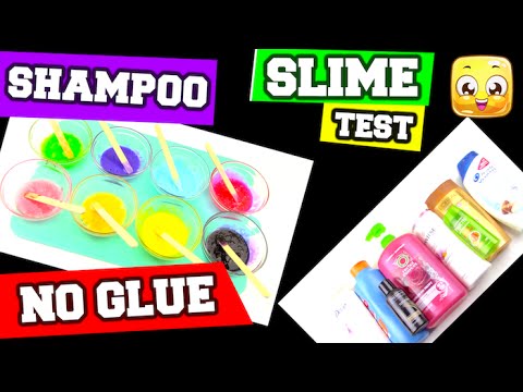 Diy Shampoo Slime With Salt Test How To Make Slime Without Glue Or Borax Baking Soda Cornstarch