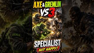 AXE & GREMLIN vs 3 WITH SPECIALIST 😈 They Were NOT Happy! | Warzone