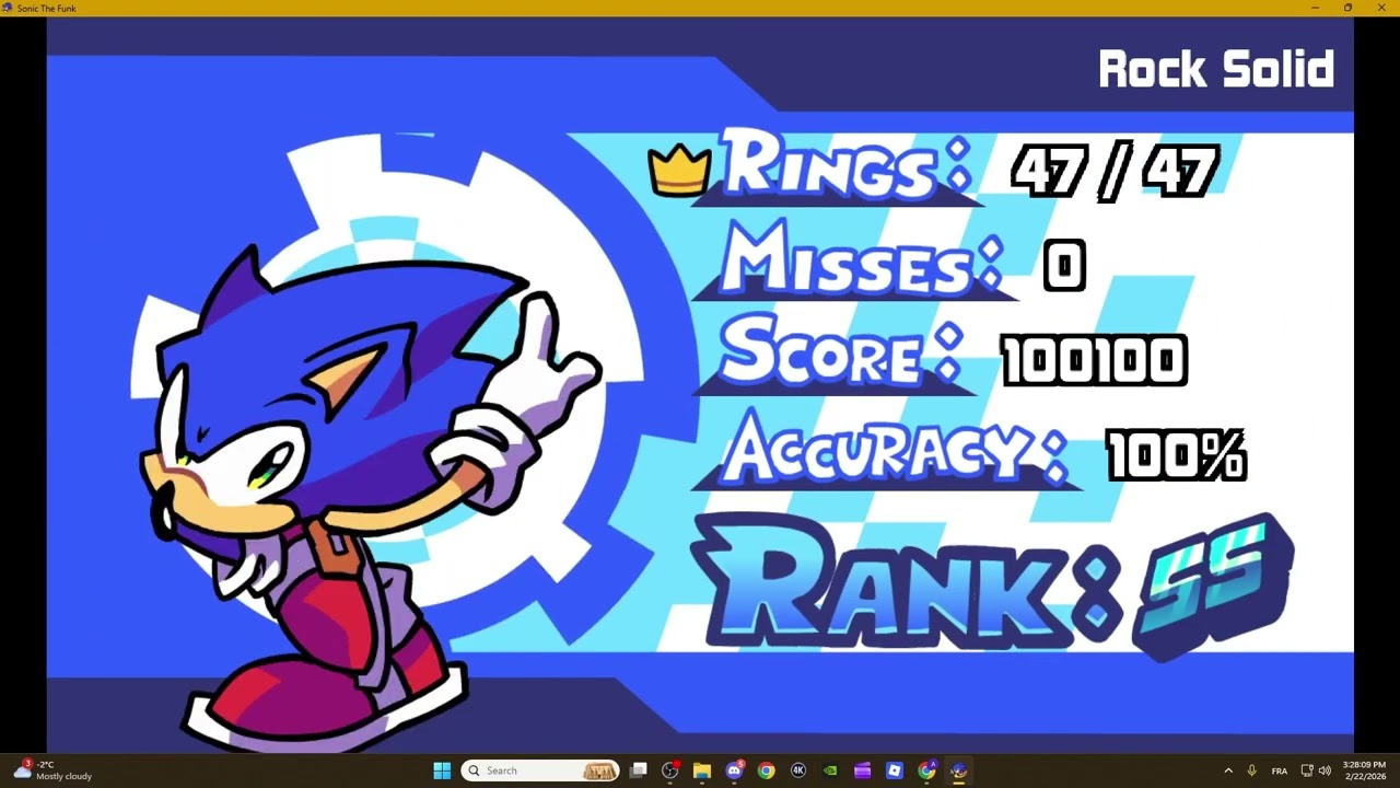 FNF Sonic The Funk All SS Crowned Ranks