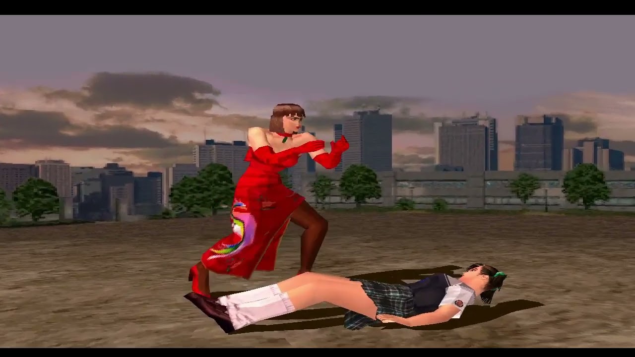 Tekken 3 Anna Stomp all girls