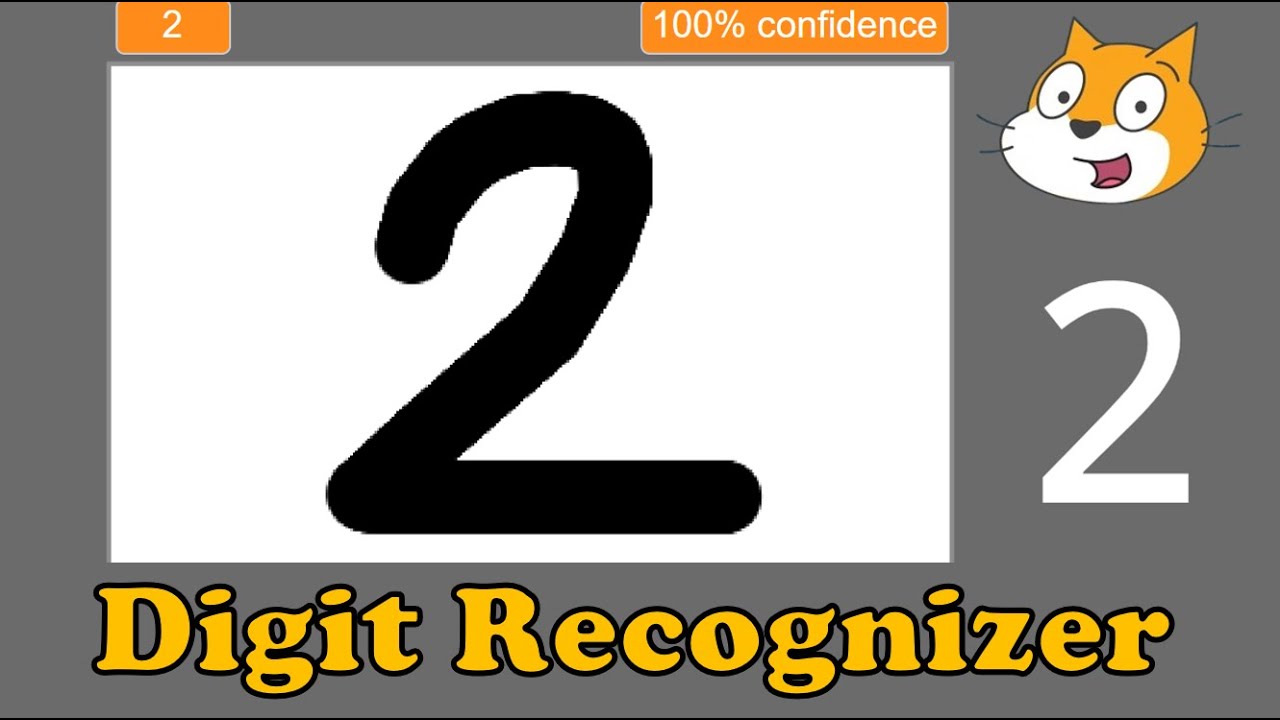 Digit Recognizer in Scratch – Handwritten Number Detection - YouTube