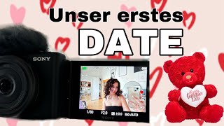 Unser erstes Date || Mein aller erstes YouTube Video