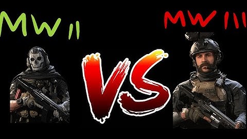 MW2 VS MW3