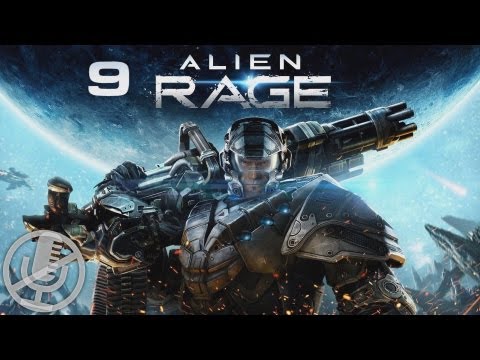 Alien Rage Прохождение На u0022Жестокойu0022 Сложности #9 — Прорыв / Босс: Боевой мех АА-19