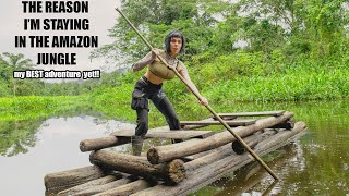 youtuber vs. the AMAZON RAINFOREST (3 days in the jungle)