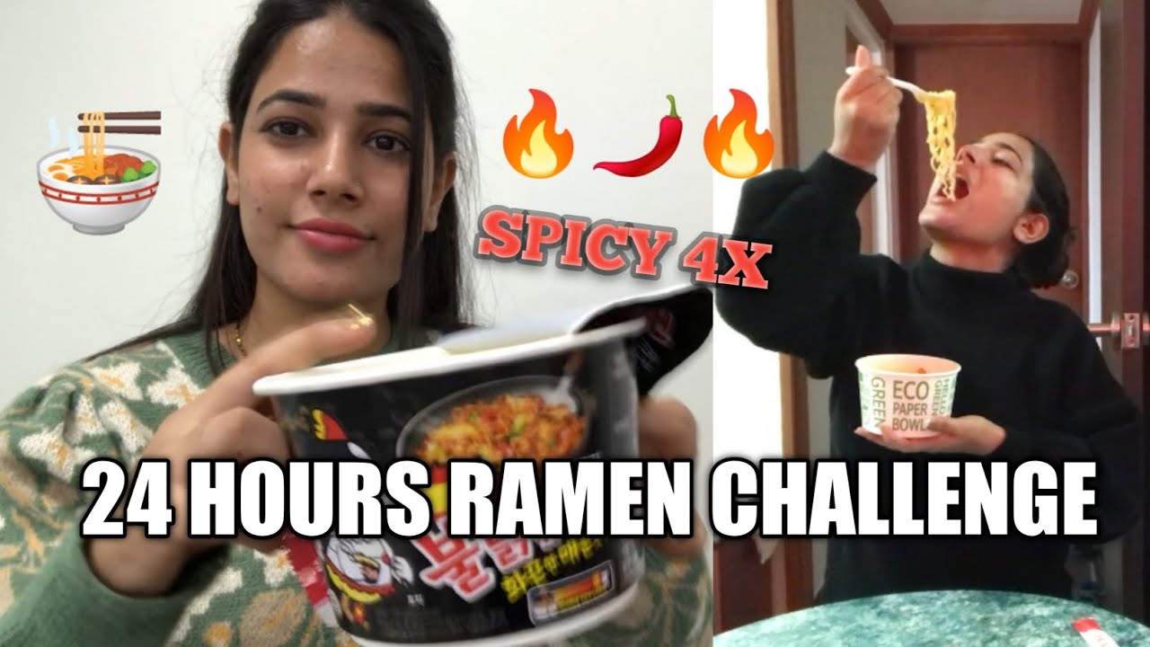 Korean Food 24 Hour Ramen Challenge Spicy Ramen spicyramen korean-food-24-hour-ramen-challenge-spicy-ramen-spicyramen