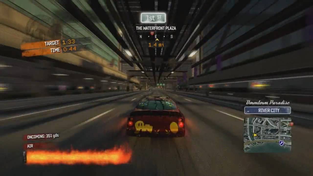 Burnout Paradise burning route guidesHunter Racing Oval Champ '07