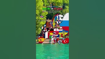 What I think Europe could look like in 50 years 🇪🇺 #shorts #maps #mapping #slovakmaps #future