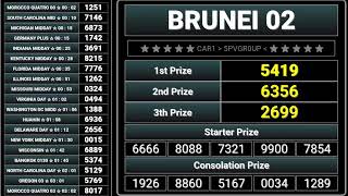 LIVE DRAW BRUNEI 02 TERCEPAT 03 JULI 2025 | BRUNEI 02 LIVE DRAW | LIVE DRAW OREGON 03 HARI INI