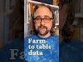 Farm-to-table Data? #data #datavisualization #birds