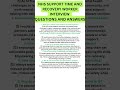 NHS Support Time and Recovery worker interview questions and answers #interview #nhs #nhsjobs