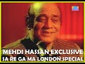Mehdi Hassan Exclusive -- Pyar Bhare Do Sharmile Nain  -- With Sonu Nigam on SA RE GA MA Stage