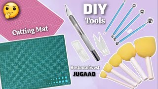 I Made 4 Essential Crafting Tools ! (PART - 1) Cutting Mat, Paper Cutter, Dabbers, Dotting Tools...