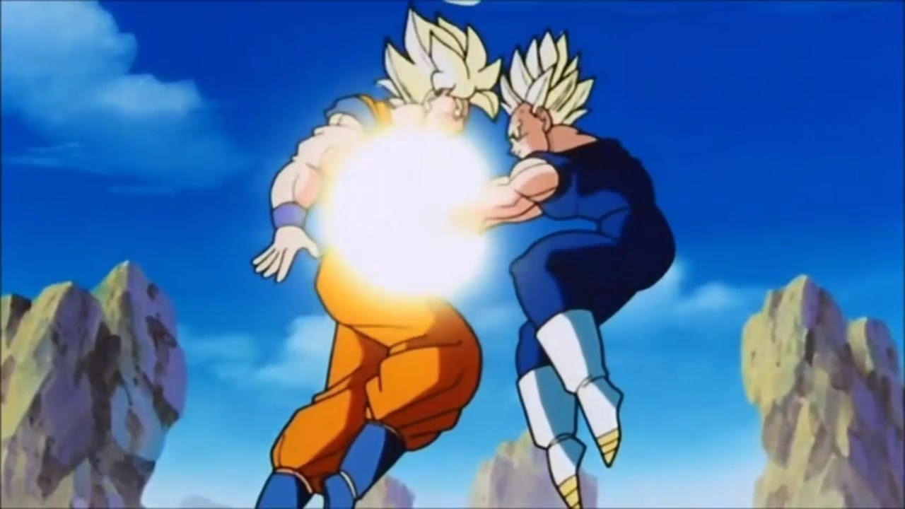 Dragon ball z Vegeta vs Goku in tamil video editing YouTube