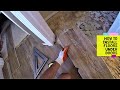 How to Install Flooring under Doors | Step by step